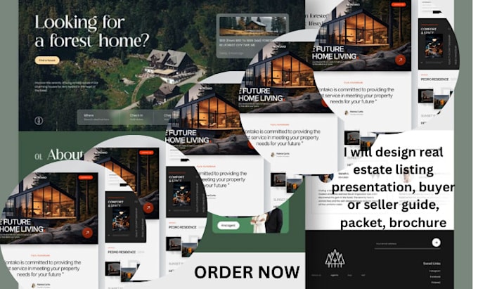 Gig Preview - Design real estate listing presentation, buyer or seller guide, packet, brochure