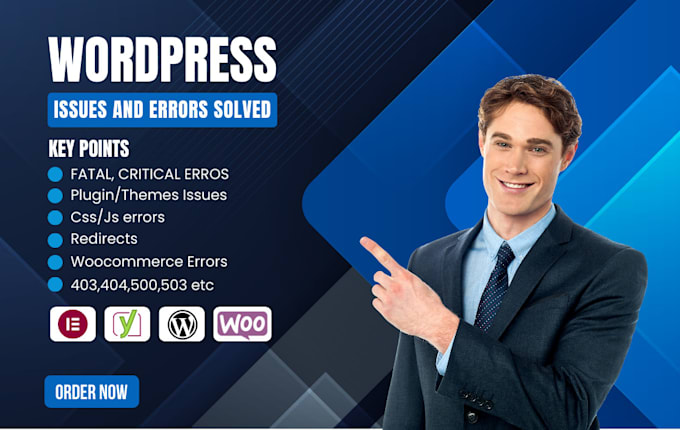 Gig Preview - Fix wordpress critical error, bugs or website complex problems