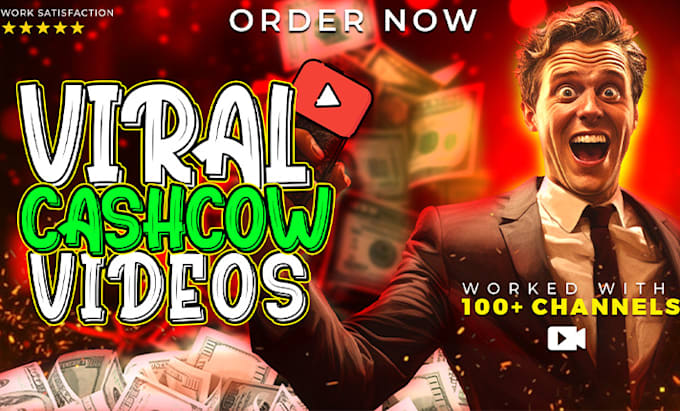 Gig Preview - Create professional top 10 cash cow faceless video youtube video editing