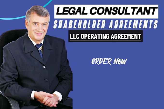 Gig Preview - Write legal contracts agreements, shareholder, investment