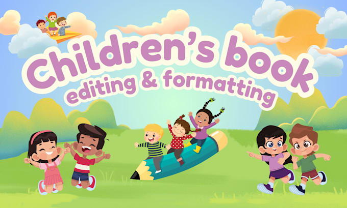 Gig Preview - Format children stories, childrens book, short stories, childrens illustration