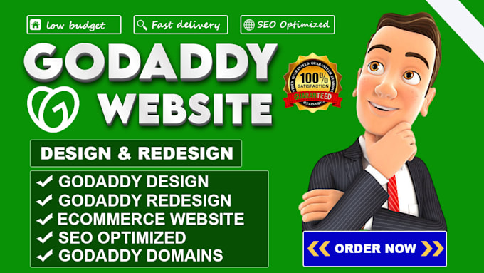 Bestseller - godaddy website design, godaddy website redesign,godaddy design godaddy redesign