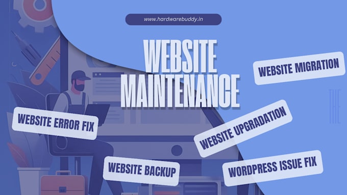 Gig Preview - Handle wordpress maintenance, updates, and live support