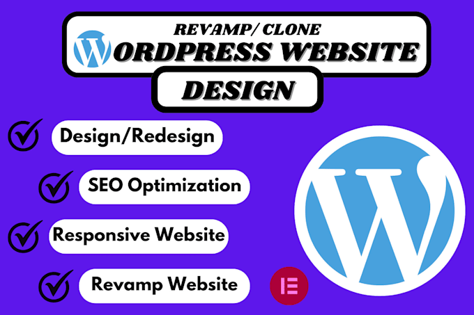 Bestseller - design responsive wordpress revamp clone or duplicate wordpress website