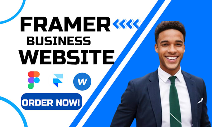 Gig Preview - Design framer business website framer ecommerce figma to framer framer redesign