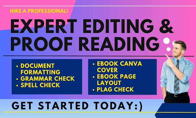 Gig Preview - Professionally edit and polish your ebooks and documents