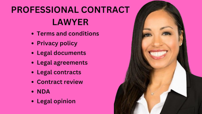 Bestseller - write and review legal contracts, privacy policy, agreements or any document