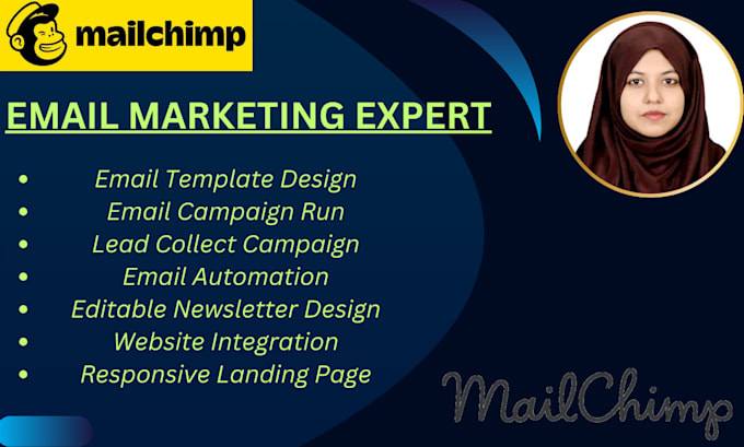 Bestseller - do mailchimp email marketing campaign and newsletter design