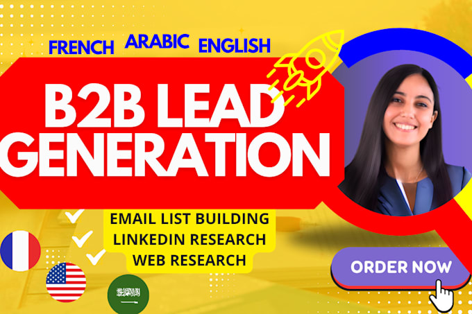 Gig Preview - Build a verified email list for b2b lead generation