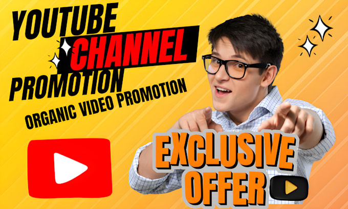 Gig Preview - Do organic youtube video promotion channel pr0motion USA prom0tion