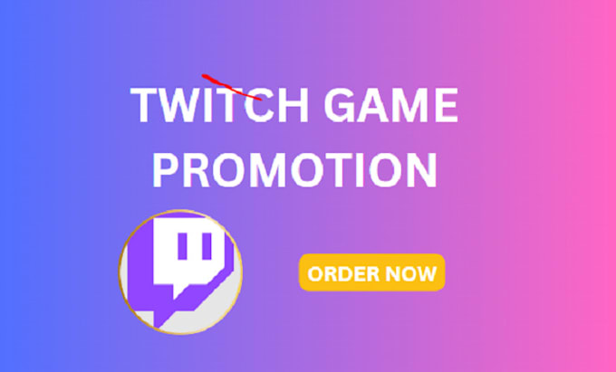 Gig Preview - Boost your twitch channel with engaging game promotion