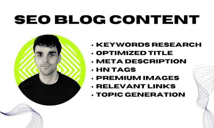 Gig Preview - Write seo blog posts drives traffic