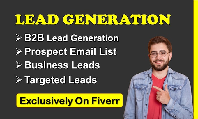 Bestseller - do b2b lead generation and targeted lead generation list