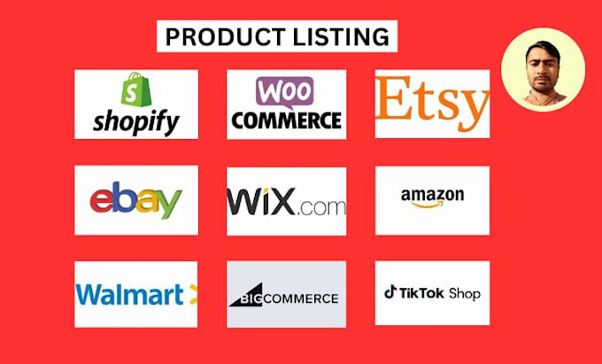 Gig Preview - Export and upload products on woocommerce, shopify, etsy, ebay, wayfair