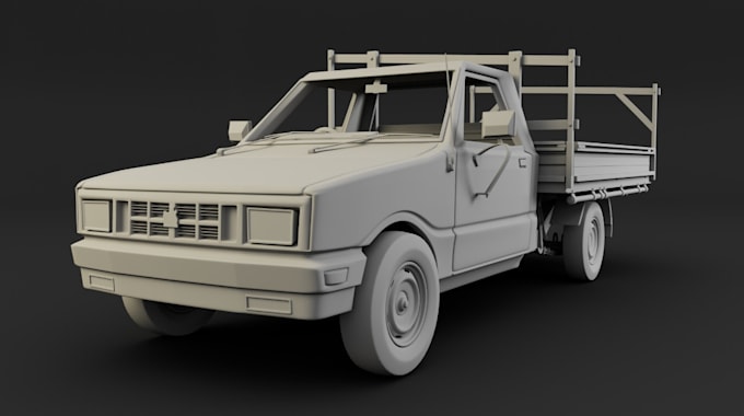 Gig Preview - Sculpt 3d car for fdm printer,object for resin,obj file for 3d printing,textures