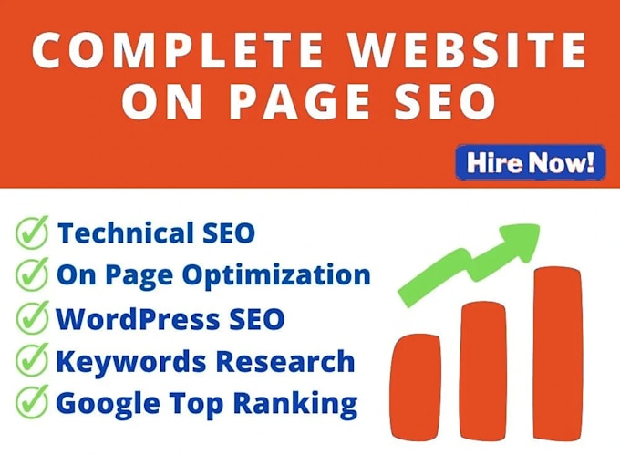 Gig Preview - Do on page SEO for your website