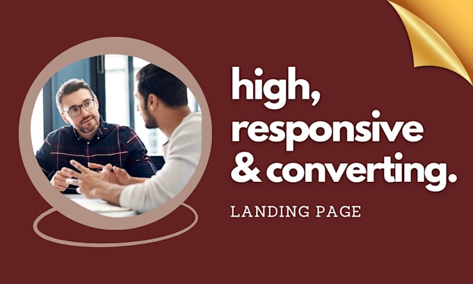 Gig Preview - Design landing page on canva, leadpages, unbounce, getresponse and mailchimp