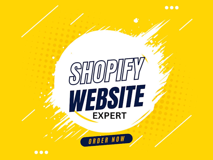 Gig Preview - Create responsive shopify website design, redesign website dropshipping store