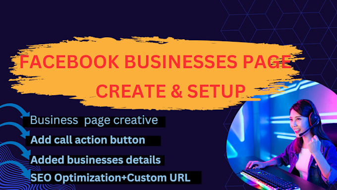 Gig Preview - Create facebook business page setup