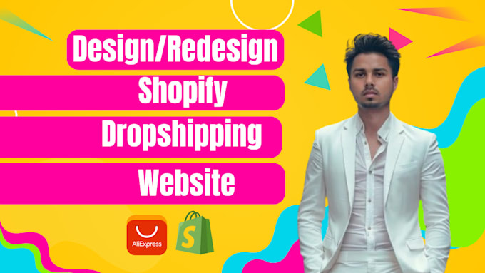 Gig Preview - Build your shopify dropshipping store with premium theme