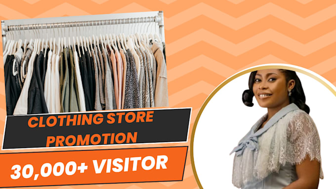 Gig Preview - Do shopify clothing store promotion, ebay etsy store promotion to increase sales