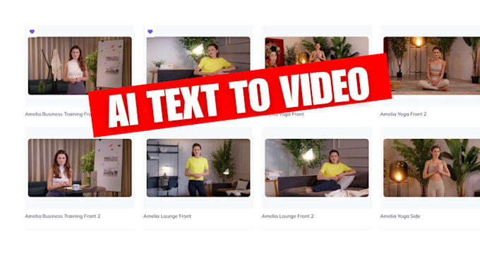 Gig Preview - Create an engaging ai spokesperson video with a human avatar