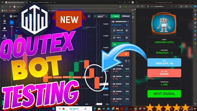 Gig Preview - Build quotex trading bot pocket option bot pocket option quotex bot pocket bot