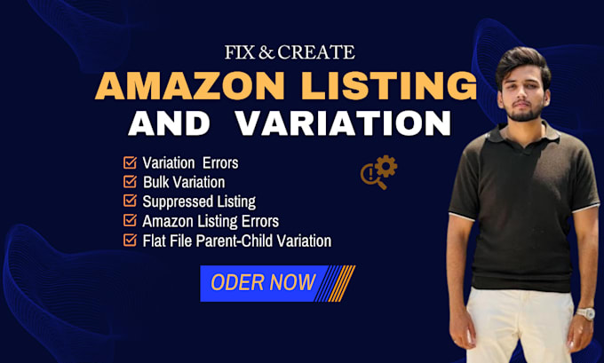 Gig Preview - Resolve and fix your amazon product listing variation issues