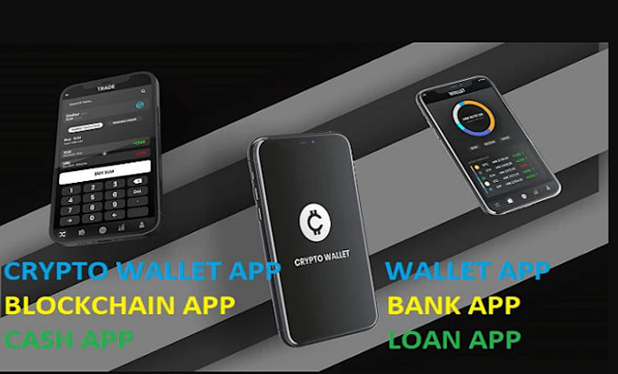 Gig Preview - Develop moblie app, crypto wallet app, app design, bitcoin digital app, bank app