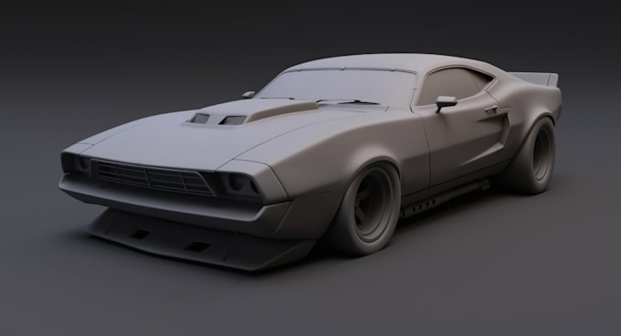 Gig Preview - Resculpt 3d bmw car for fdm printer in zbrush,fix stl files,helmet,resin printer