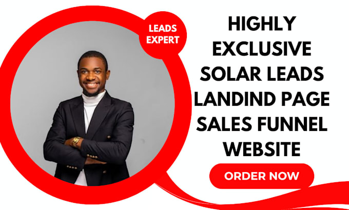 Gig Preview - Generate highly exclusive hot solar leads solar appointment via facebook ads