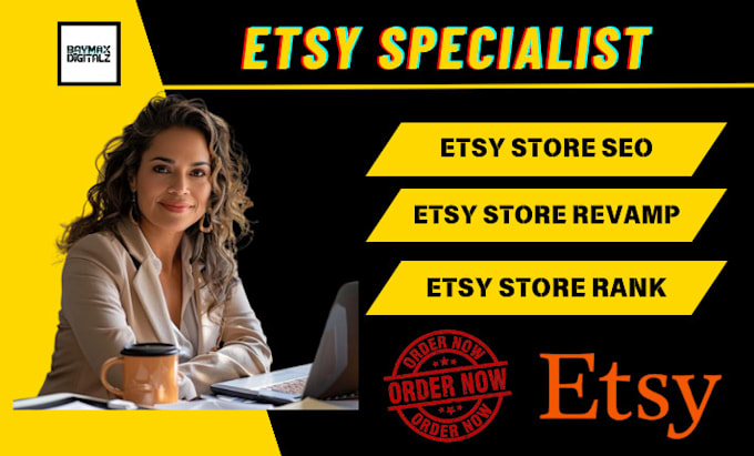 Gig Preview - Provide full etsy shop audit and do etsy shop revamp with etsy shop SEO listings