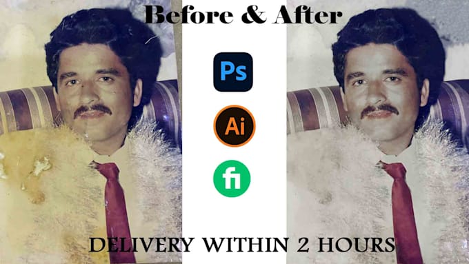 Gig Preview - Professionally enhance, restore, and colorize old photos