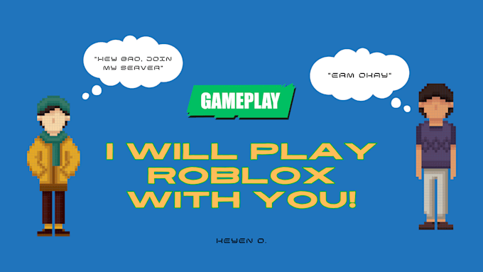 Bestseller - play roblox with you