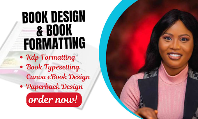 Gig Preview - Create canva ebook, book layout design, kdp book formatting and publishing