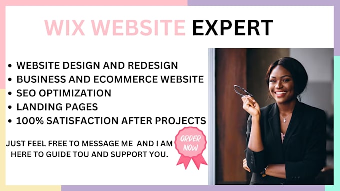 Gig Preview - Do wix website , wix creation ,  redesign wix website goggle ranking