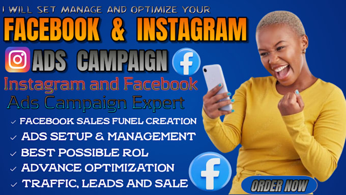 Gig Preview - Run shopify fb ads campaign, fb shop, facebook marketing ,fb growth manager