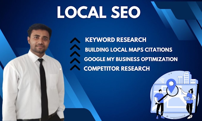 Gig Preview - Optimize google my business listing for local SEO gmb maps ranking