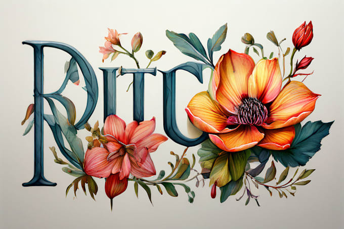 Gig Preview - Create botanical illustrations or logo design for you