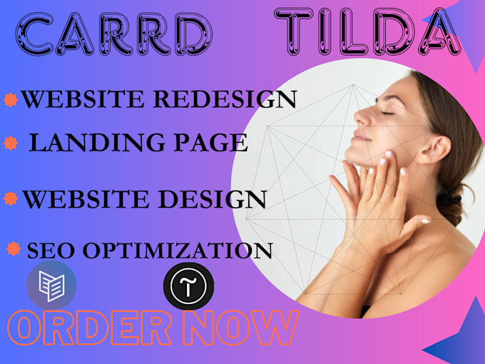 Gig Preview - Create both landing page and website using carrd and tilda