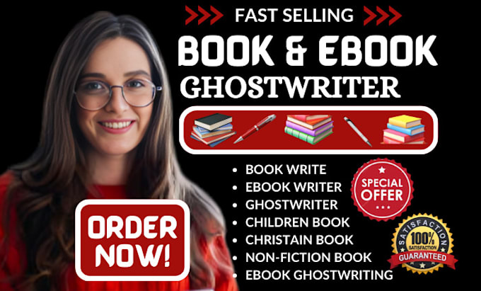 Bestseller - be your KDP book writer ebook ghostwriter nonfiction ghostwriter ebook writer