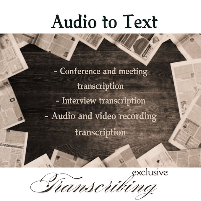 Bestseller - quickly and accurately convert audio speech into writing