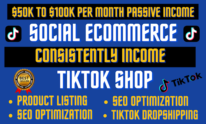 Gig Preview - Do tiktok shop rejected product listing SEO optimization