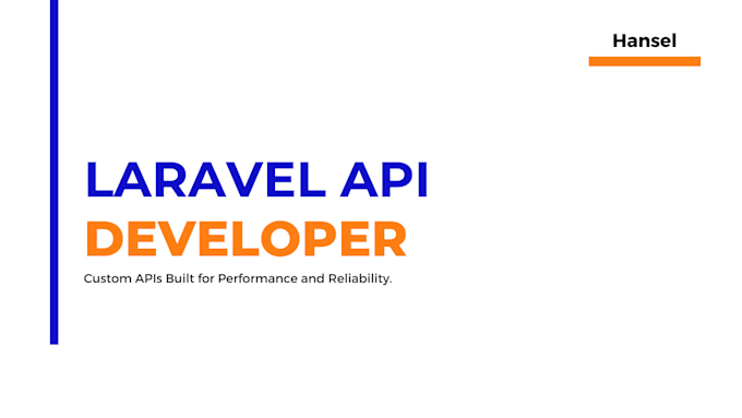 Gig Preview - Develop custom restful API