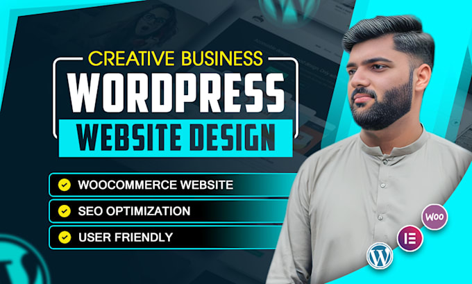 Gig Preview - Create business wordpress website design, website development or redesign