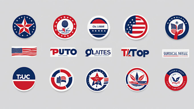 Gig Preview - Create unique professional political logo