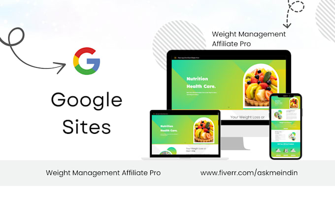 Gig Preview - Create a premium weight loss or gain affiliate website to promote your links