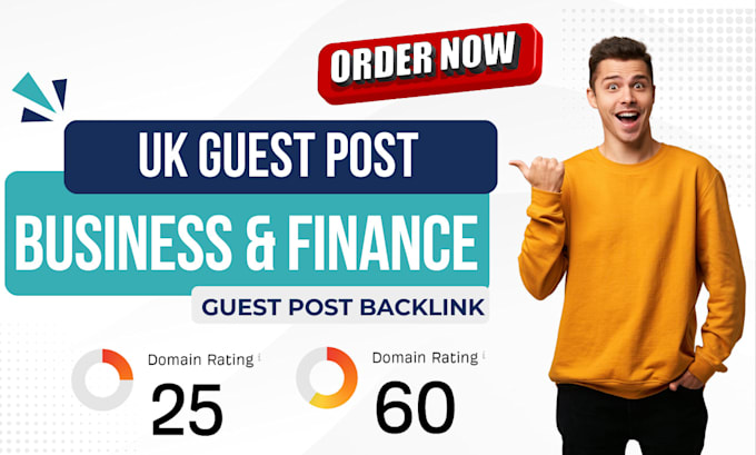 Gig Preview - Publish business and finance insurance article through UK guest post backlink