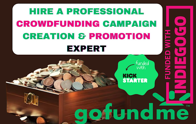 Bestseller - kickstarter gofundme crowdfunding campaign creation promotion crowdfunding video