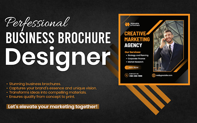 Gig Preview - Design professional business brochures, poster, banners or flyers